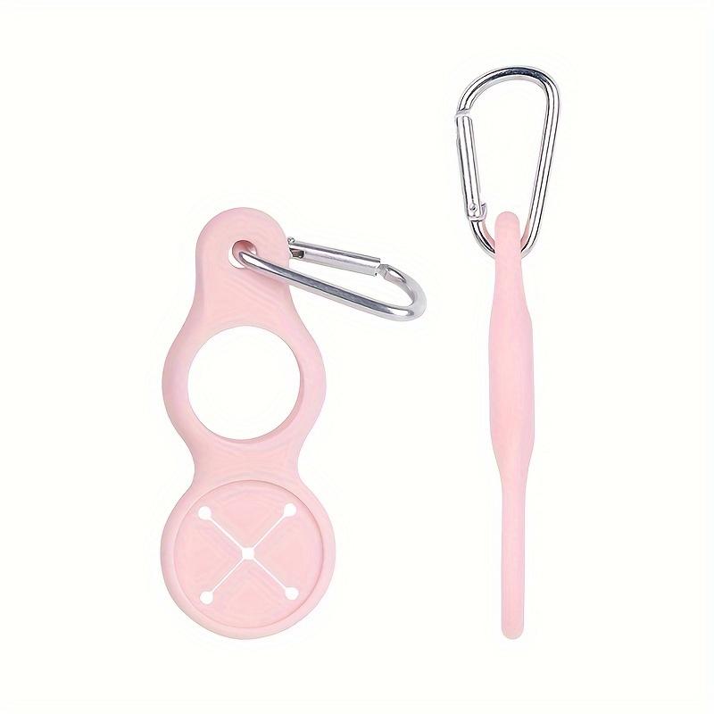 2 Stück, Tragbarer Wasserflaschenhaken, Geeignet für Outdoor-Reisen, Wandern, Handtuch-, Schlüssel- und andere Aufbewahrungshaken für Wasserflaschen, Sicher und zuverlässig