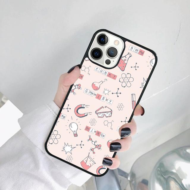 

Chemistry Laboratory Seamless Phone Case Cover For iPhone 17 Air 15 Pro MAX 16 Plus 14 12 11 13 coque iPhone 13