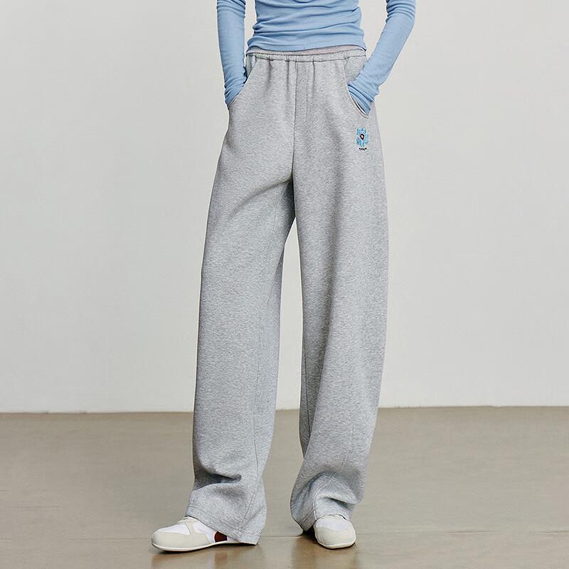 Chuyu Women's Embroidered Cotton Blend Leisure Pants