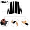 For Toyota Prius 2016 2017 2018     Car Pillar Posts Door Window Trim Cover Panel Stickers Styling