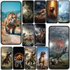 Cover for Motorola Moto G86 G57 G67 G24 G15 G54 Power G13 G14 G34 G35 G45 G60 G53 G55 G64 G75 G72 Phone Case Dinosaur Poster
