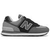 New Balance 574 Black Grey Women Sneakers WL574WU2
