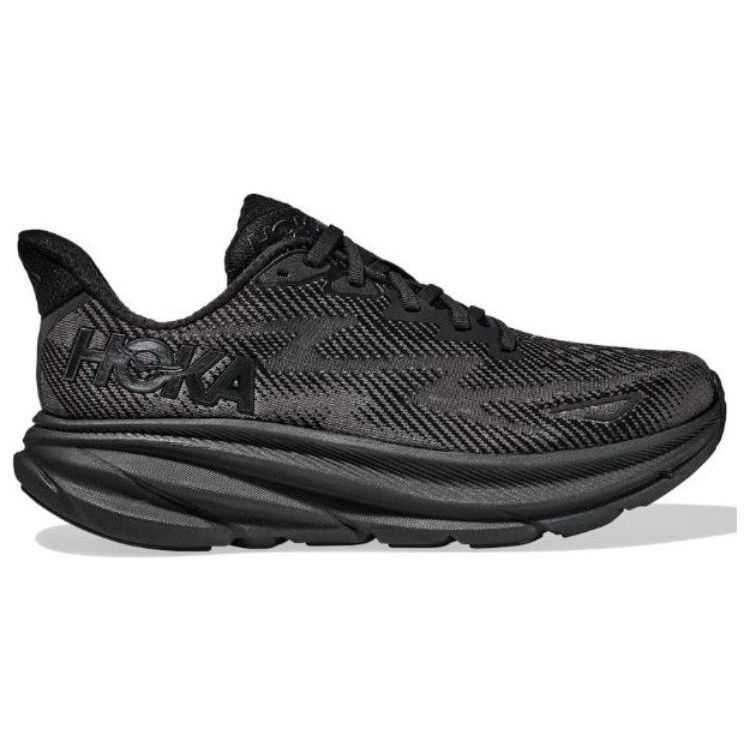 HOKA Clifton 9 Triple Black Herren Sneaker 1127895-BBLC