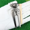 Golf Divot Tool Reusable Non-fading Mark Tool Zinc Alloy Golf Pitchfork Golf Training