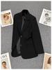 Korean Style Off-White Blazer for Women - Autumn 2025 Influencer Street Style Casual Suit