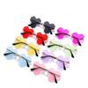 Hip Hop Rimless Sunglasses, Funny Personality Diamond Glasses Sunglasses Women