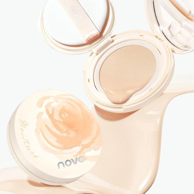 НОВИНКА - Увлажняющий эссенс-крем с эффектом Air Cushion - 2 оттенка 02# Natural - 13g