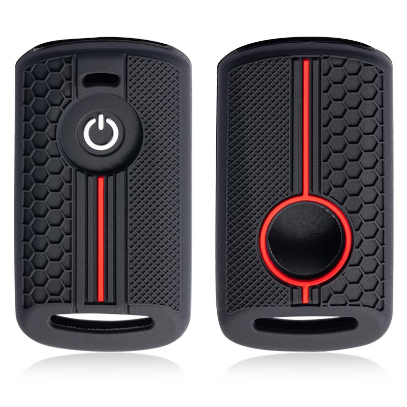 Silicone Remote Key Cover Case For Yamaha Xmax 125 250 309 300 400 Tricity Nmax 125 Tmax Tech Max Key Keychain