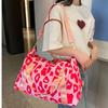 1pcs Travel Bag for Short Trips Large Capacity Cow Print Luggage Duffle Lightweight Carry-On Bag for Business Trips Travel & Gym