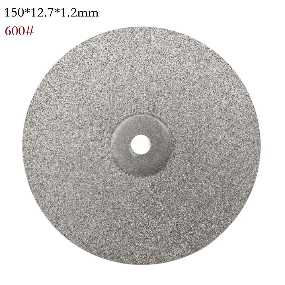 Disc Grinding Wheel Flat Lap Lapping Wheel 150mm 6" Coated Diamond Accessories Brand New High Quality Portable