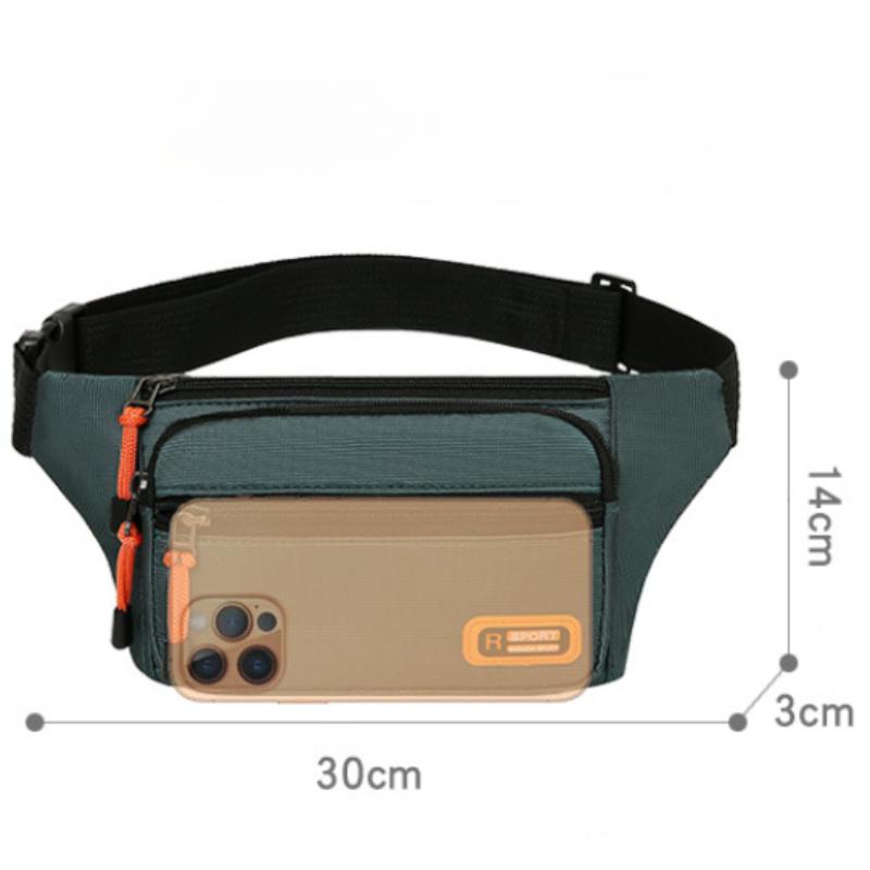 Waterproof Waist Bag for Men Women Multifunctional Large Capacity Fanny Pack Wear-resistant