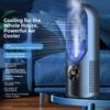 6 Speed Silent Spray Fan Bladeless Mini Air Cooler Mist Electric Fan  Fishing Camping
