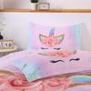 Cartoon Unicorn Bedding Three-Piece Quilt Cover Walmart Exclusive