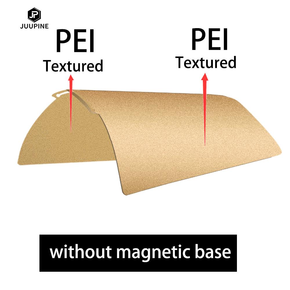 Juupine Magnetic Build Plate 180x180 PEO Plate For Kingroon Kp 3s Pei Texture Frosted Kingroon Kp3s Bed PET Upgrade Heated Bed
