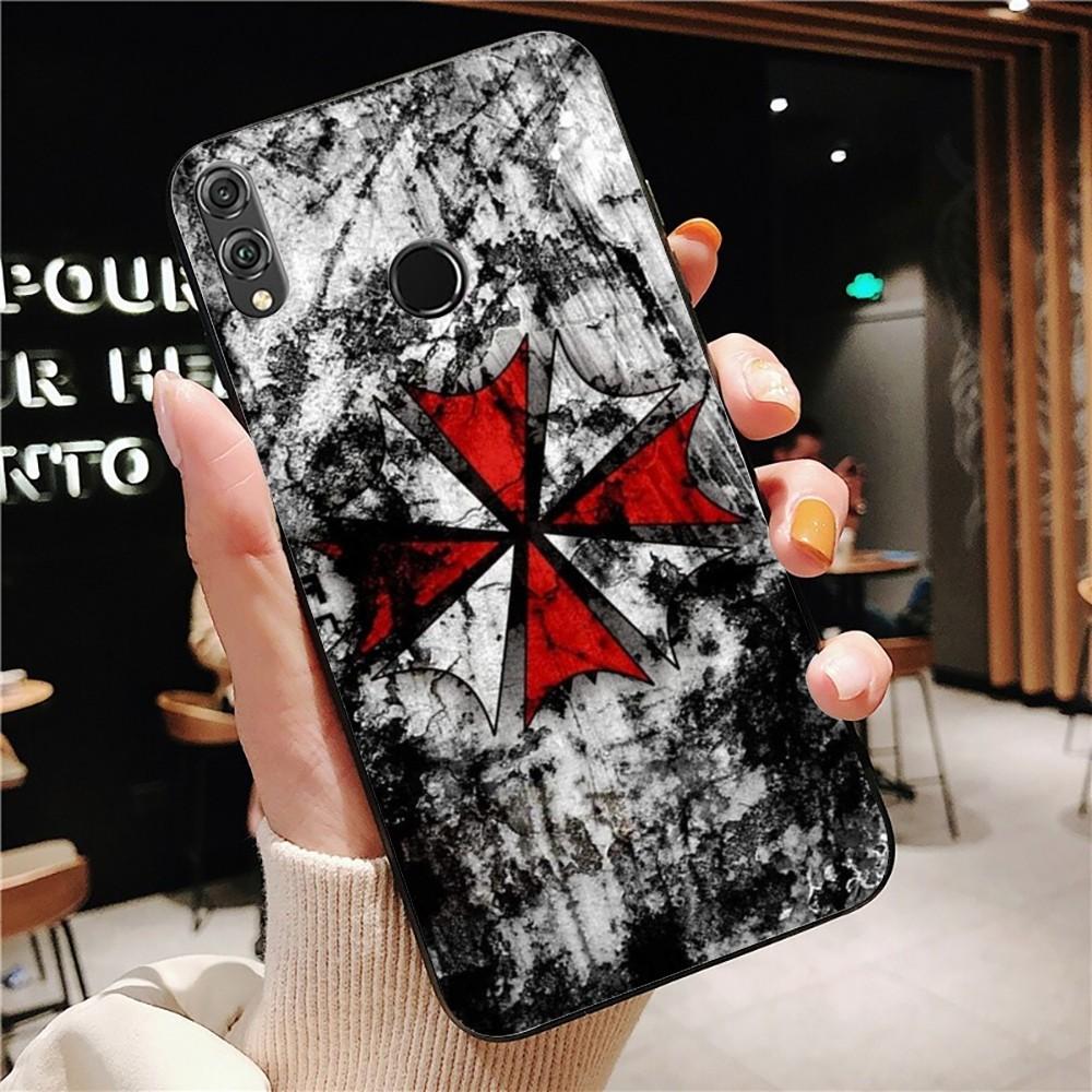 Umbrella Corporation Phone Case For Huawei Honor 10 lite 9 20 7A 9X 30 50 60 70 pro plus Soft Silicone Cover