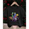 Summer Cute Round Neck Fashion Street Casual Top Rainbow Friends Cartoon Children's T-Shirt Kids