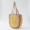 Raw wool knitting kit ruffle bag #16-5 3-color