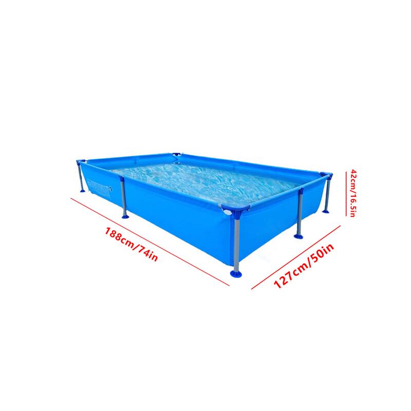 WEZHO Rectangular Frame Swimming Pool