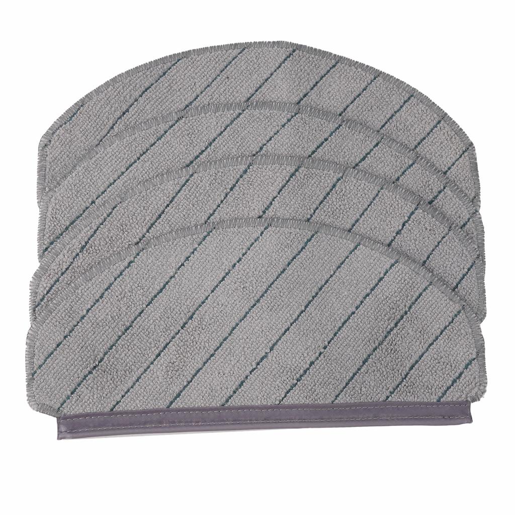 Replacement Mop Pads For For X1 and For T10 Plus Vacuum Cleaners 4 Pack Cleaning Cloths For For Efficient Floor Maintenance