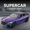 1/32 BMW M8 Legierung Auto Modell Sammlerstück Auto Modell Spielzeug Junge Feiertagsgeschenk Kinderspielzeugauto Akustisch-Optisch Simuliert