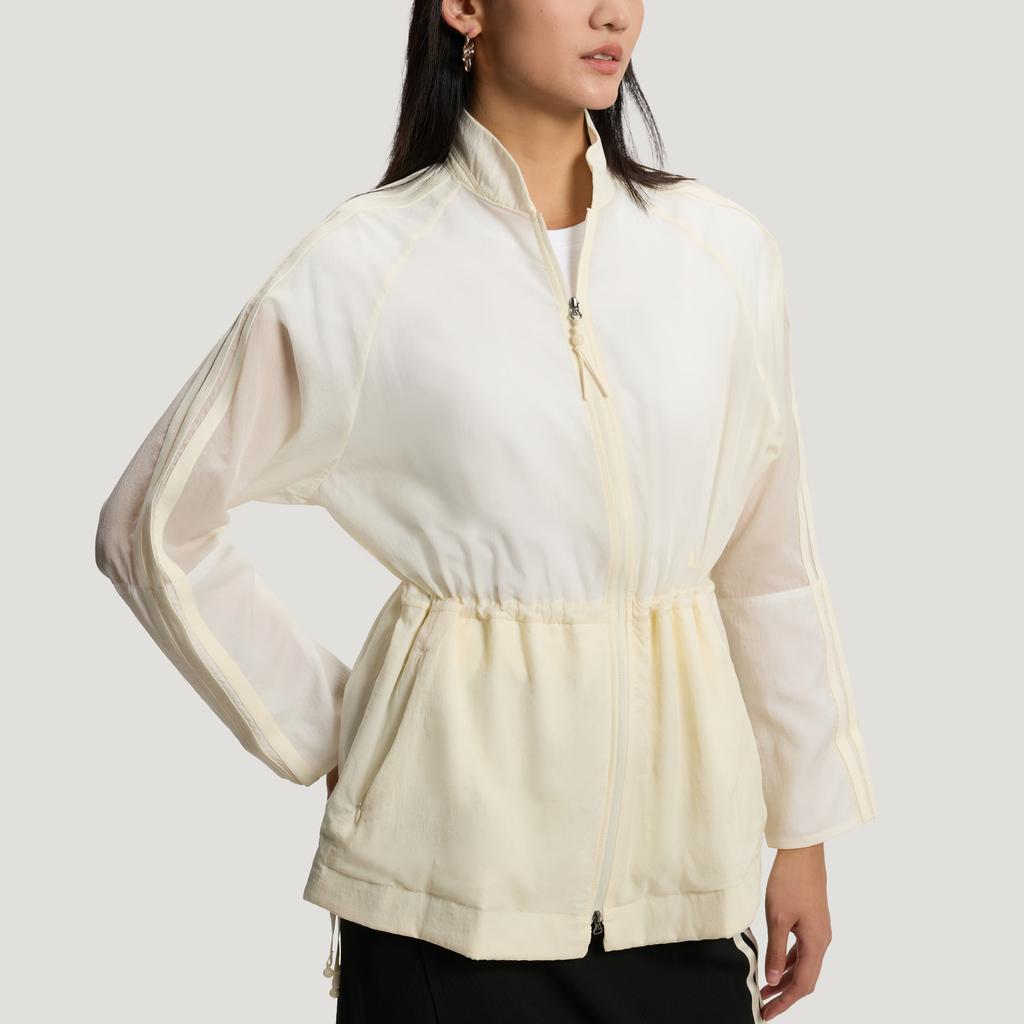 adidas Loose Fit Casual Striped Long Sleeve Jacket Women Jackets KV9244