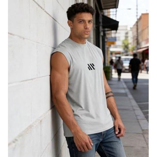 Tank Top Mens Training Wear Sleeveless Muscle Gym Stretch Quick-Dry Fitness Sportswear