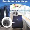 Slow Rebound Neck Pillow Foldable Travel Pillow Neck Support Airplane Pillow  Train