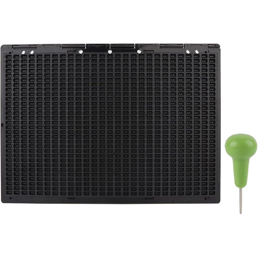 Slate and Braille,Braille Writing Slate with 27 Lines 30 Cells, and Braille Learning, Easy to Use for Braille Writing