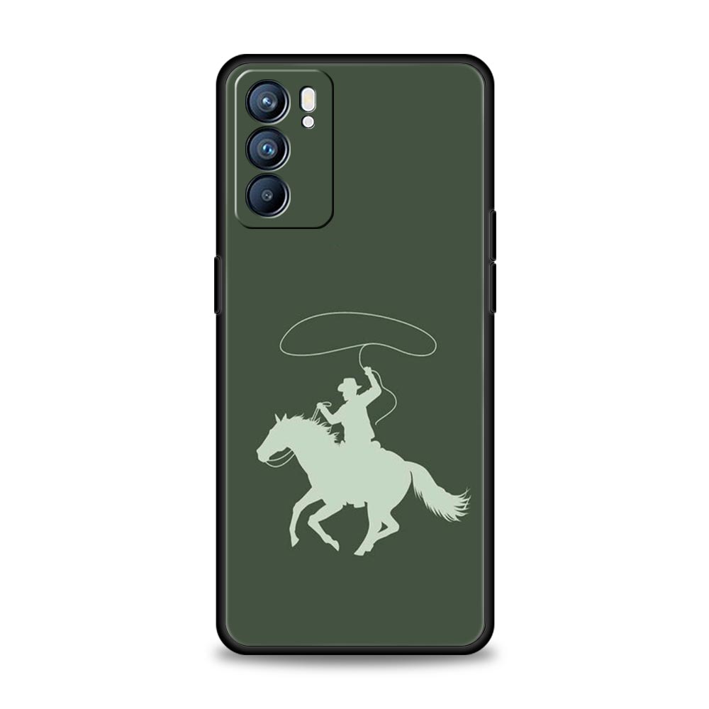 

Phone Case Cover For Oppo A17 A31 A54 A57 A78 A79 Find X5 X6 Reno 7 8 10 11 12 13 F Pro 5G Soft TPU Shell Cowboy Fundas Capa Bag Reno7 Pro 5G
