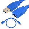 USB 3 A To Female Socket Male Plug Super Fast Extension Cable Cord
