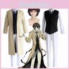 Authentisches Osamu Dazai Cosplay-Kostüm mit atmungsaktivem Stoff und perfekten Nähten