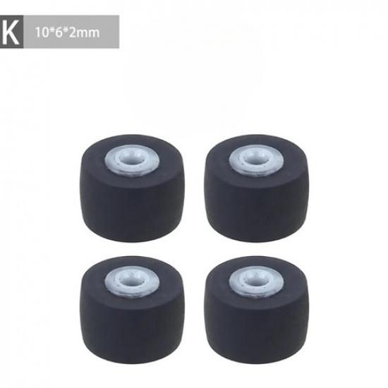 4PC/Set Tape Recorder Pinch Roller for Sony Akai Pioneer Cassette Pulley Player