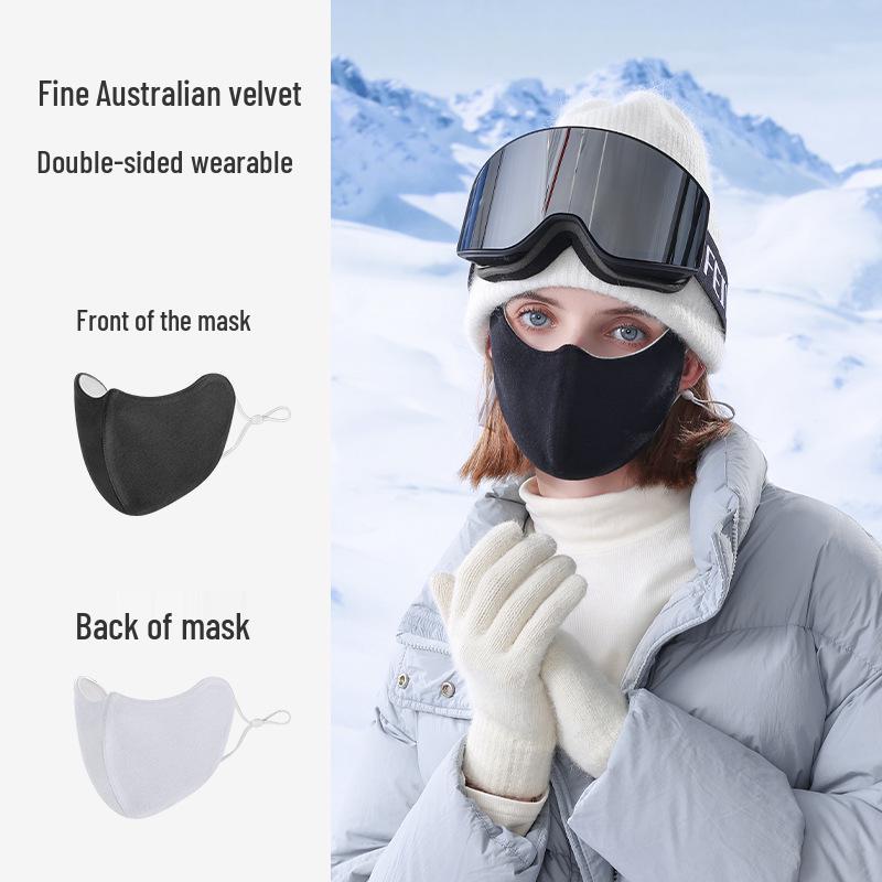 Newcomers' Special: Women's Australian Wool Ski Mask for Autumn/Winter - High-Value Warmth