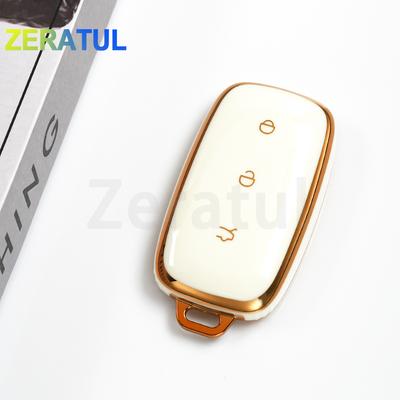 For Geely Galaxy Ex5 E5 Emi No.1 Proton E.Mas 7 5 E8 Starry 8 L6 L7 Car Key Shell Fob Remote Keyless Cover Case Keychain