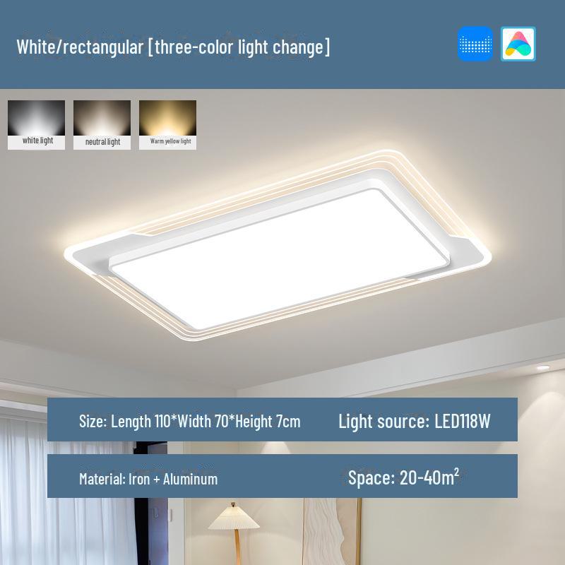 2023 Modern Full-Spectrum Eye Protection Ceiling Lamp for Living Room, Bedroom, Study, and Restaurant