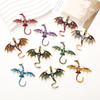 Enamel Dragon Jewelry Accessories: Creative Zinc Alloy for High-End Women’s Fashion