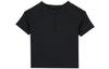 T Shirts Women's Black Crew Neck Moderate Other HQ0249-010