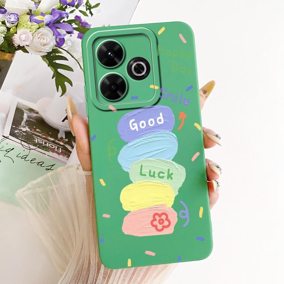 Casing For Redmi 13x 4G Cover Aesthetic Fashion Cartoon Cute Funny Painted Silicone Phone Case 2404ARN45A