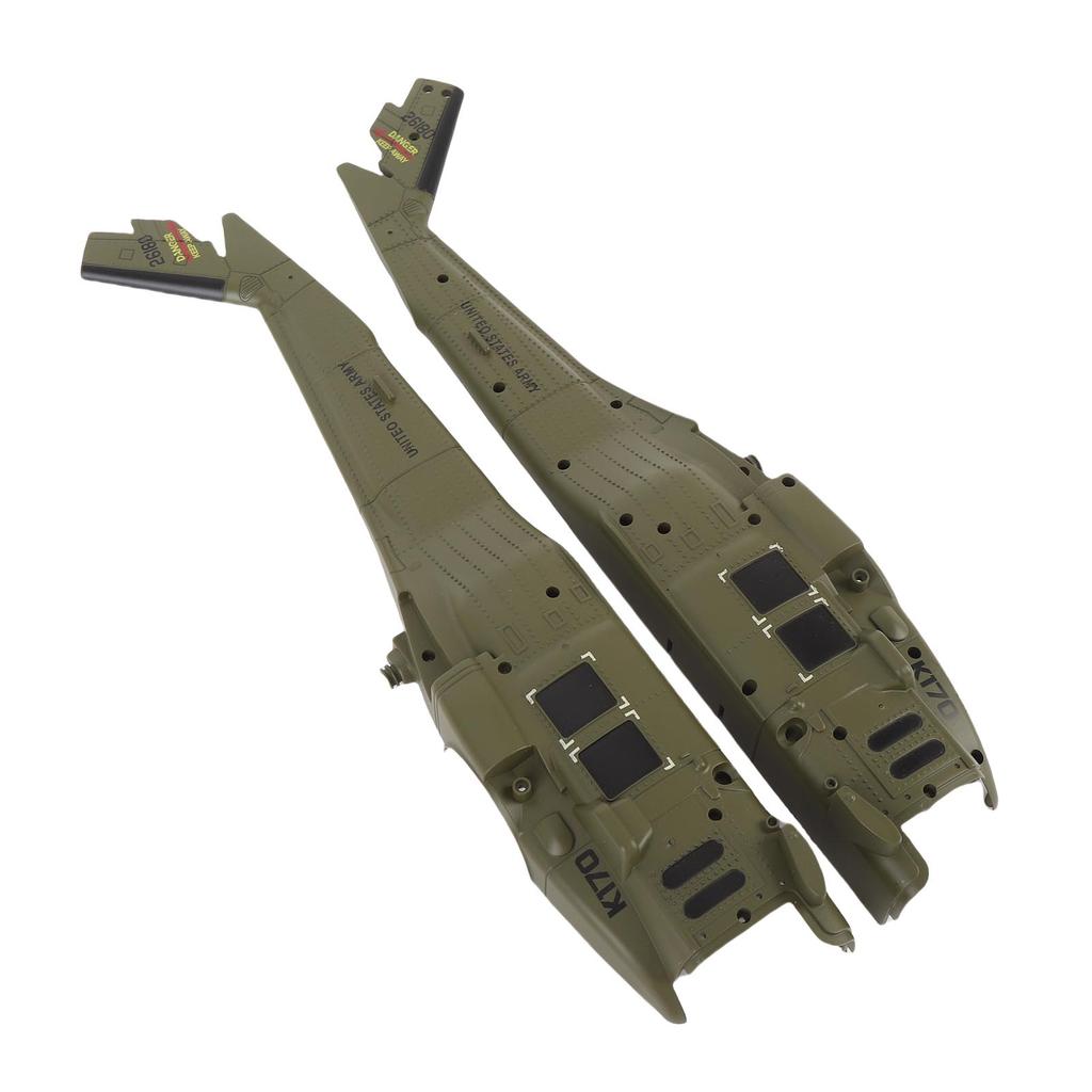 RC Helicopter Left and Right Body Cover RC Helicopter Spare Parts Fuselage Cover for K170