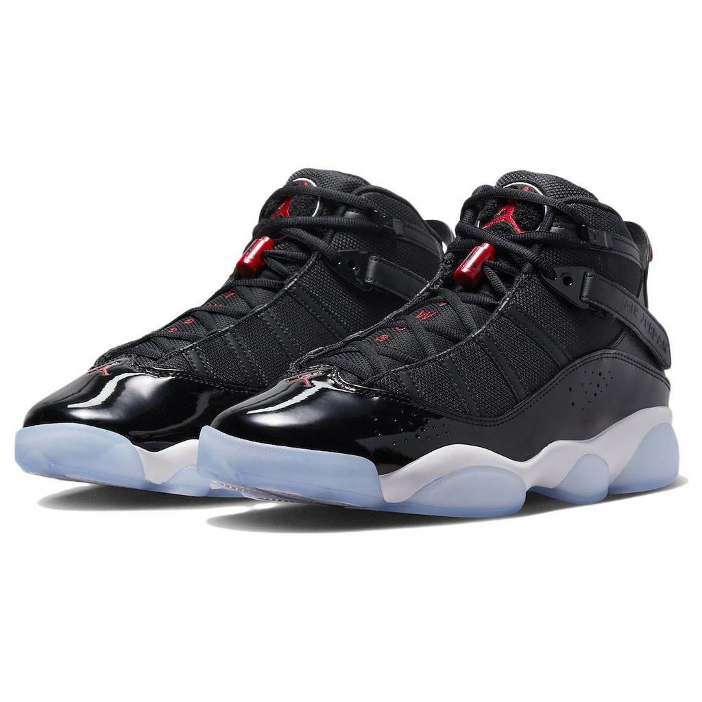 Air Jordan 6 Rings 'Black Gym Red' Men's 322992-064
