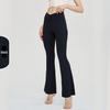 Large Size Parent-Child Flared Yoga Pants with Seamless Design for Running and Fitness