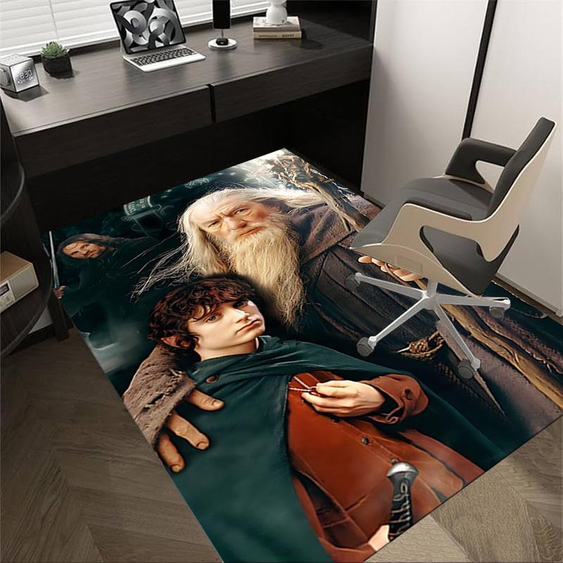 

1 шт. Ковер Гэндальф Властелин Колец, для Домашнего и Офисного Декора, Коврик под Кресло, Праздничный Подарок, Ковер для Конференц-зала L1154 60cm by 90cm