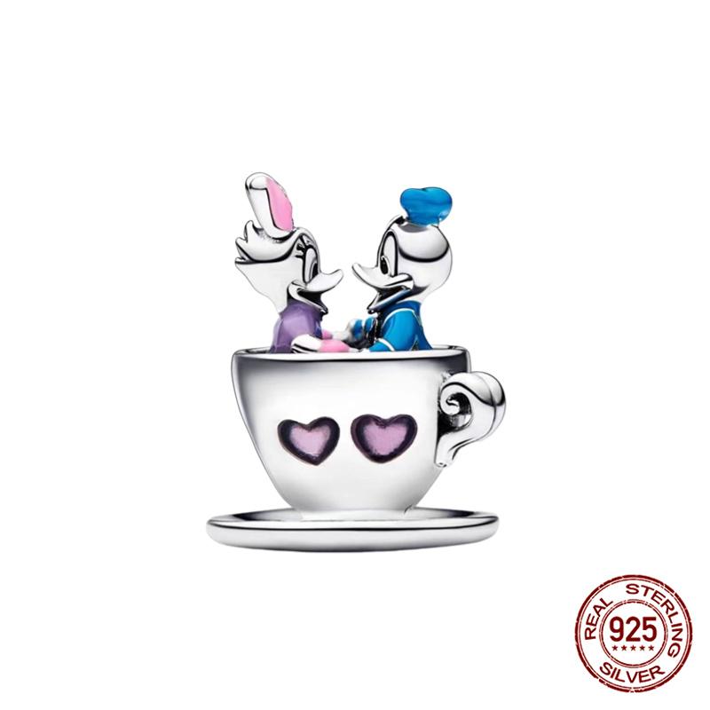 New  Mickey Minnie Beaded Marvel Lron Man Charms Plata De Leyoriginales Fit Bracelet Diy Jewelry Making Women'S Gift