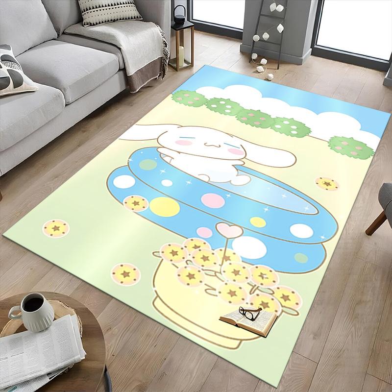 1pc bunny Carpet Office Rug Outdoor Mat Home Decor Area Carpet Festival Gift