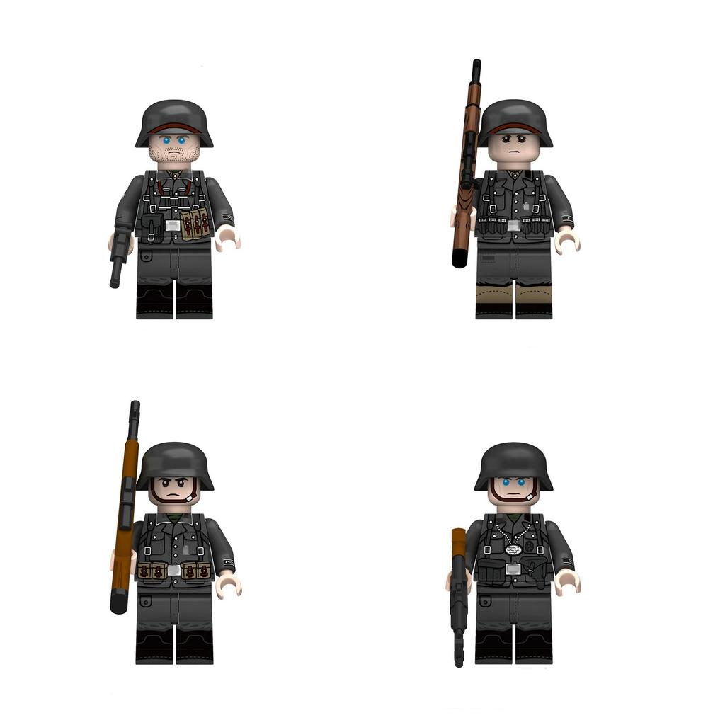 WWII Foreign Legion Soldier Building Blocks Toys