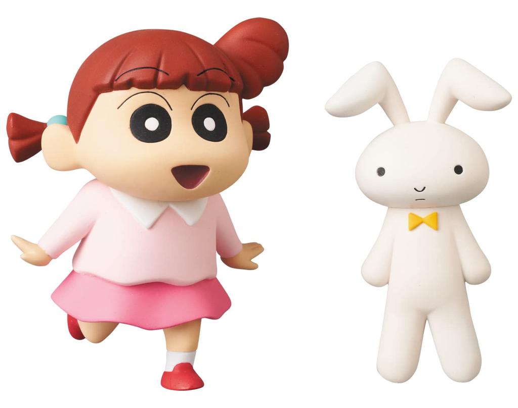 UDF Ultra Detail Figure 675 Crayon Series 4 and the approximately 60mm fully assembled figure No. Shin-chan Nene-chan Rabbit, tall, pre-painted,