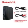 KN319 Bluetooth Transmitter Receiver 2 In 1 Stereo Audio Receiver Converter Wireless Adapter With RCA 3.5MM AUX For Car TV PC
