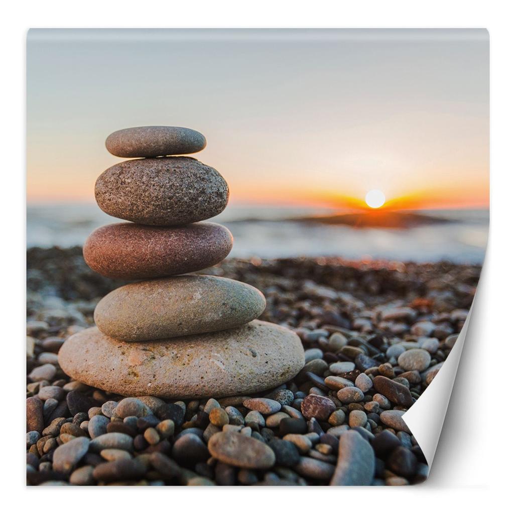 Wallpaper Stone Beach Zen