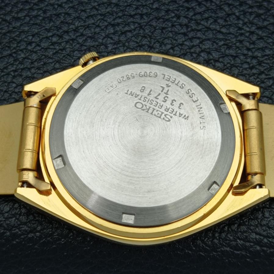 REFURBISHED VINTAGE SEIKO 5 AUTO 6309A JAPAN MENS ARABIC SILVER WATCH a425929-2 RL620a-a425929