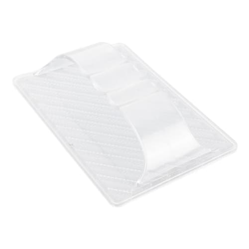 Sausage Cutter, Hot Dog Slicer, Made of Durable Plastic (Clear)